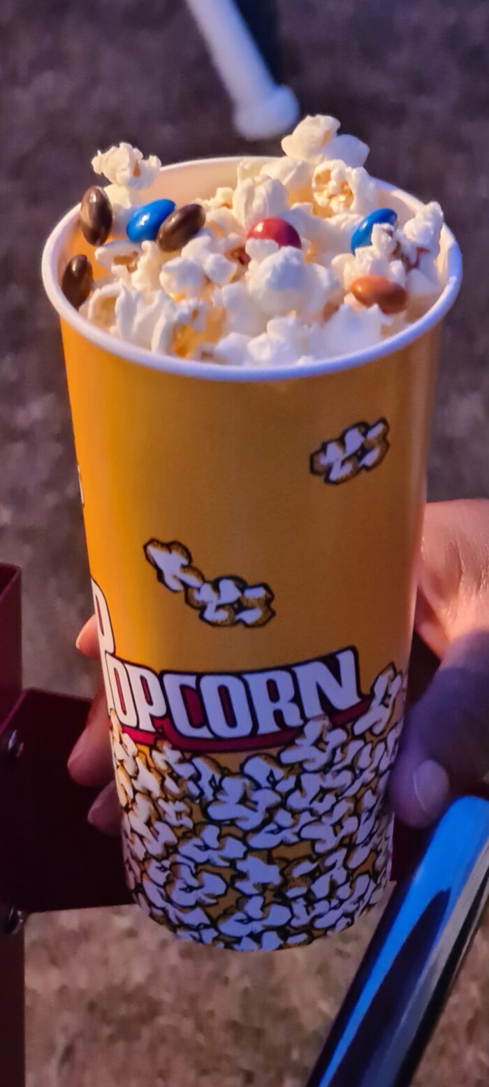 Popcorn in popcornbeker