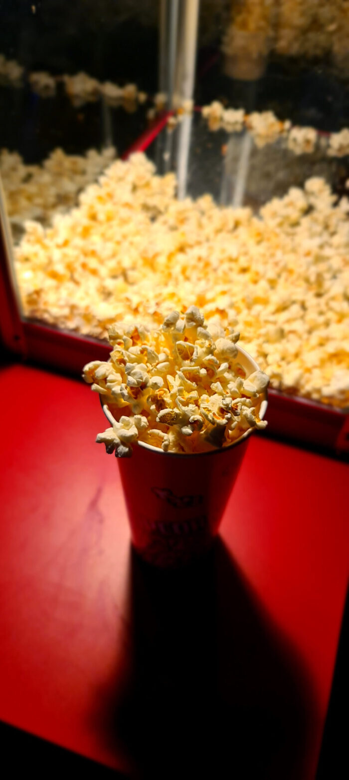 popcorn machine gebruik