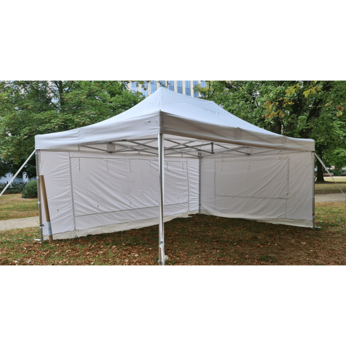 4x6 meter vouuwtent met zijwanden huren