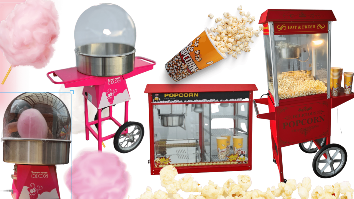 Amare Certe - Popcorn en suikerspin machine huren