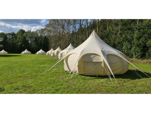 Glamping tenten huren evenementen