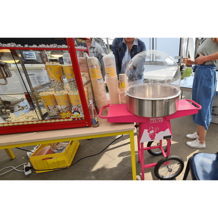 Popcorn en suikerspin machine huren