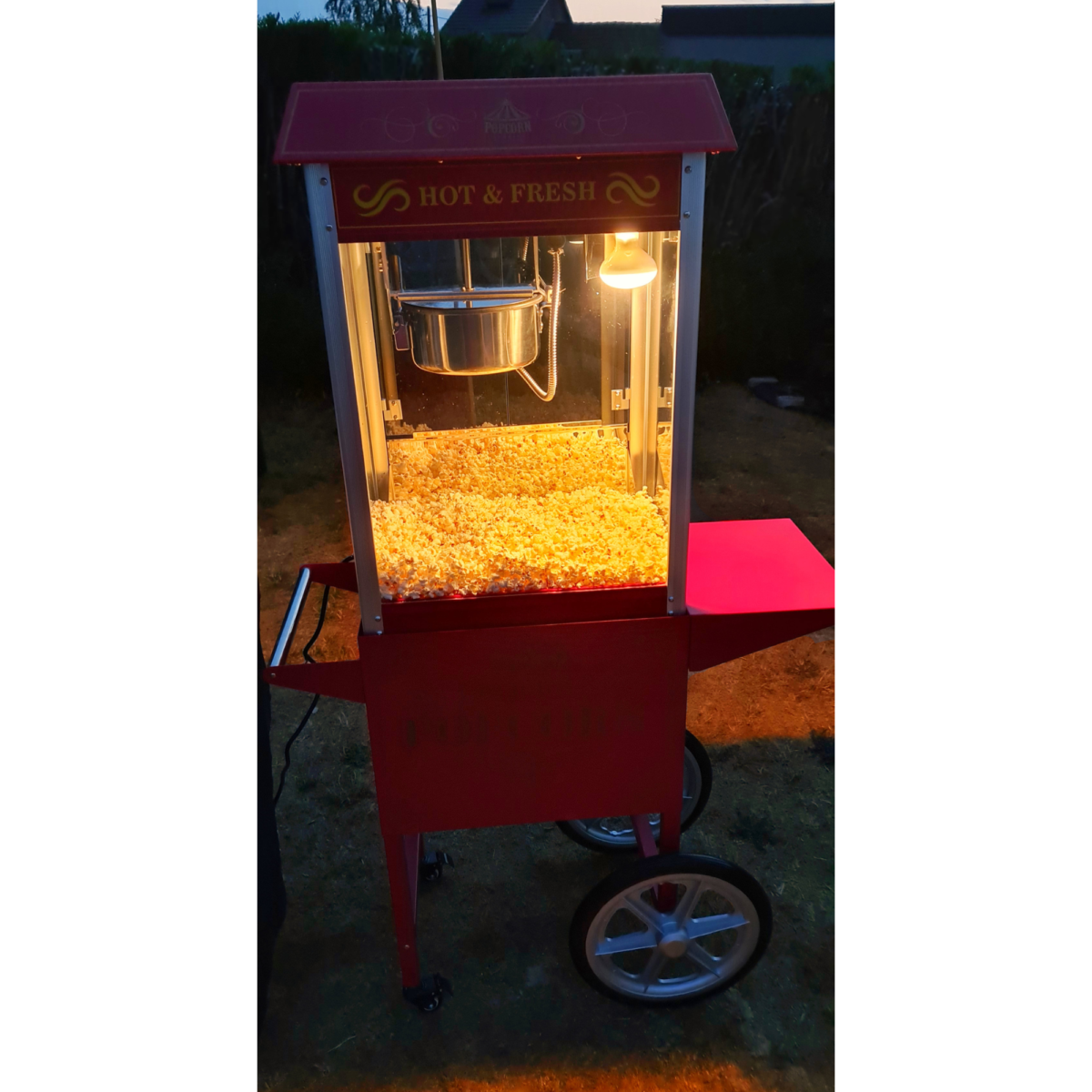 Popcorn machine Professionele machines verse popcorn