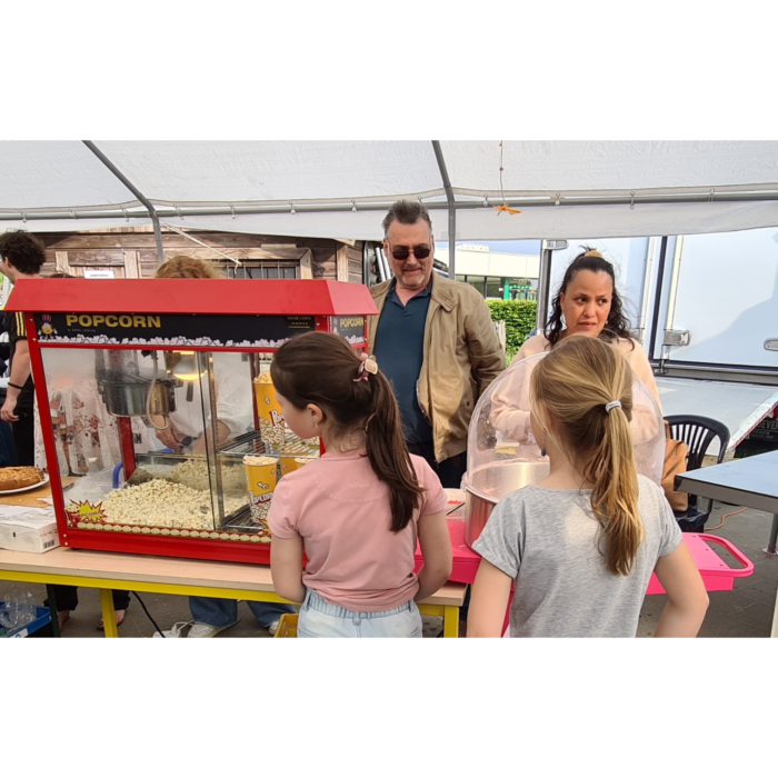 Popcornmachine huren voor popcorn verkopen