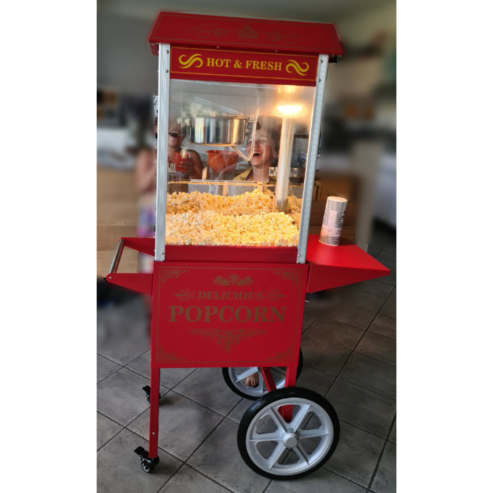popcornmachine vooraanzicht